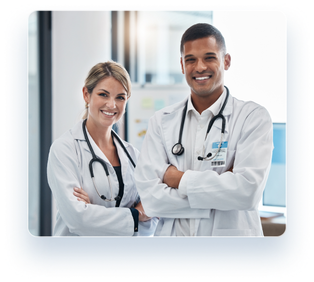 LifeRx.md care advisors smiling in clinic