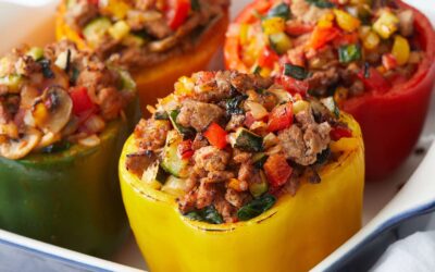 Easy Turkey Stuffed Peppers for Weight Loss