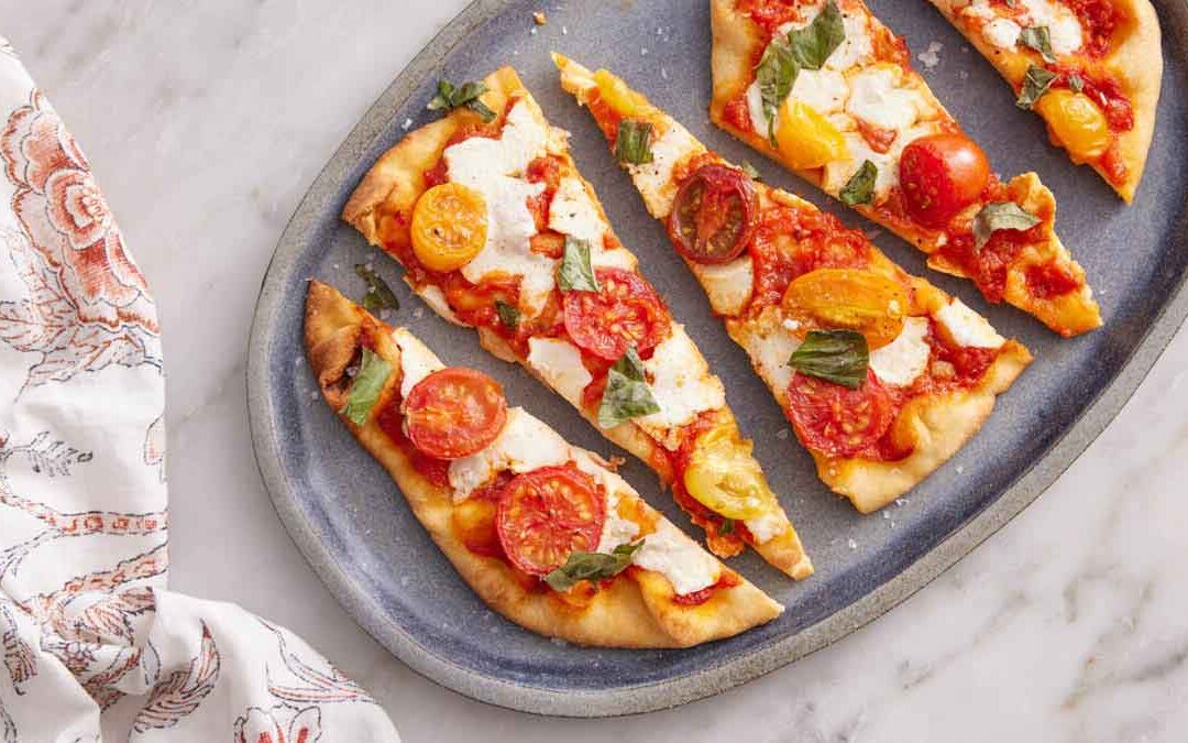 Friday Night Flatbread Pizza (Air Fryer Style!)
