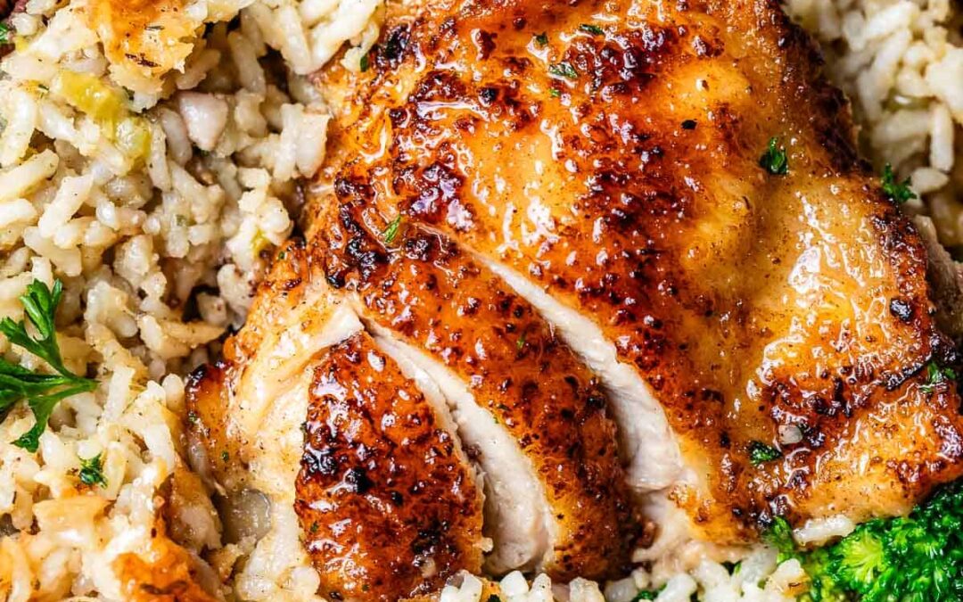 Baked Chicken & Rice Casserole