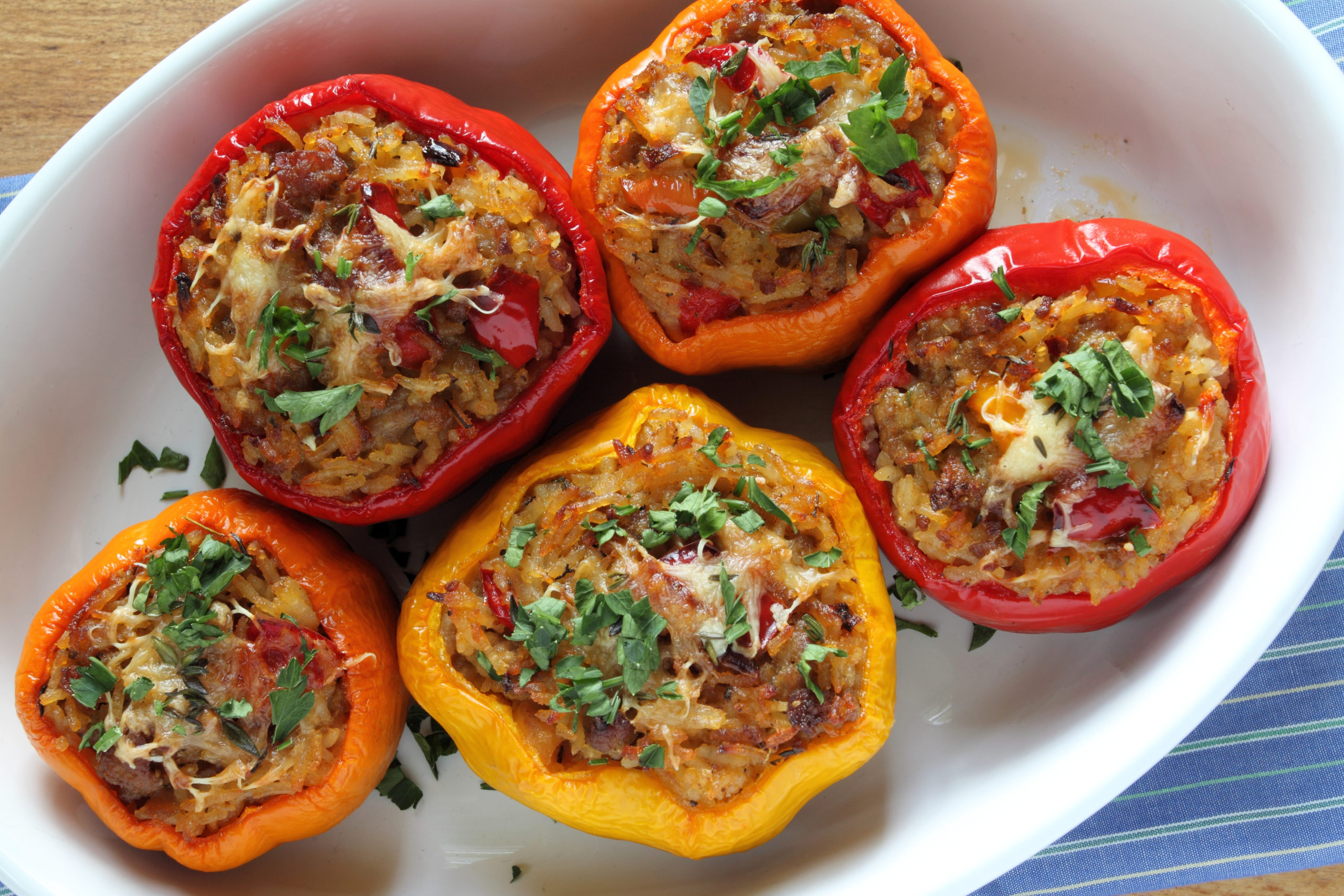 Sausage stuffed peppers- LifeRx.md